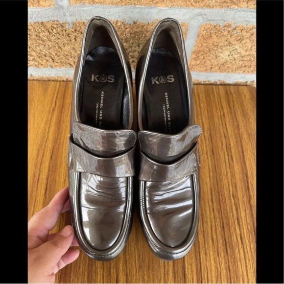 KENNEL UND SCHMENGER  wedge shoes size 7 - Picture 4 of 11